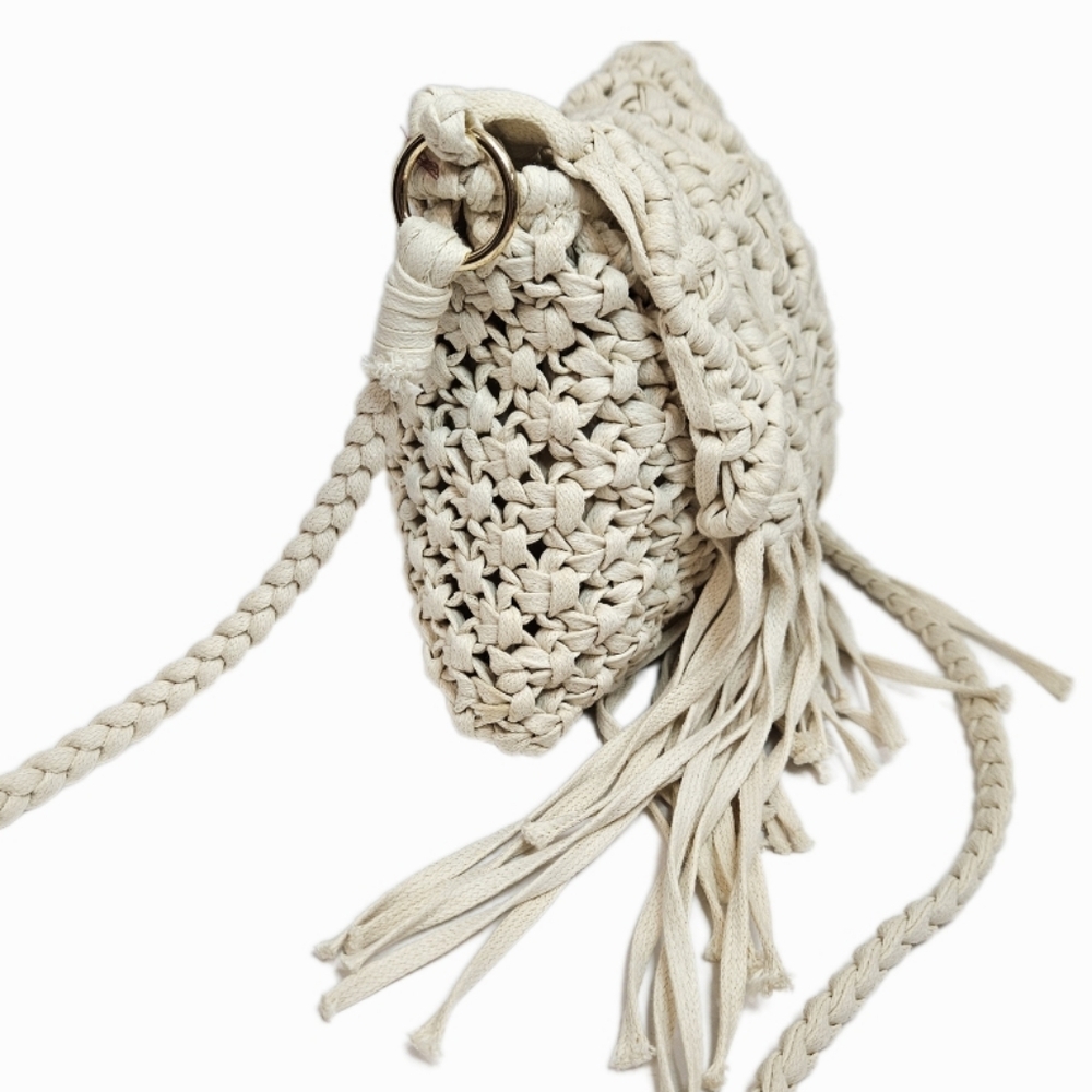 Macrame Crossbody Bag - Picture 9 of 17